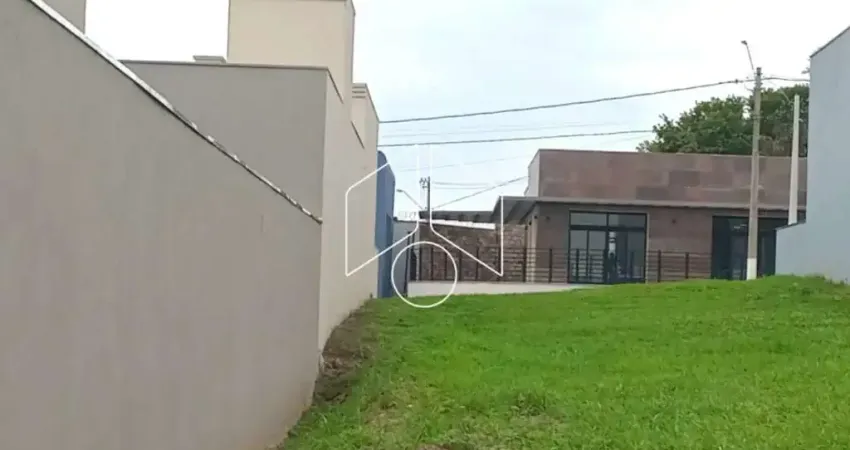 Terreno em condomínio fechado à venda na Rua José de Abreu Neto, 10273, Parque das Esmeraldas II, Marília
