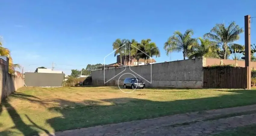 Terreno à venda na Avenida Etore Tiveron, 40864, Parque dos Sabiás II (Padre Nóbrega), Marília