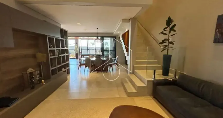 Casa em condomínio fechado com 4 quartos à venda na Avenida João Procópio da Silva, Quadra D, 80099, Jardim Esmeralda, Marília