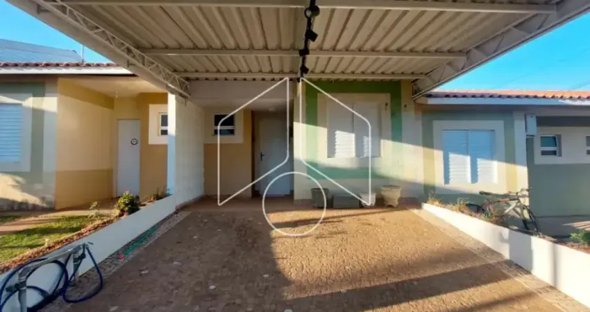 Casa em condomínio fechado com 2 quartos à venda na Avenida Sigismundo Nunes de Oliveira, 70376, Jardim Nazareth, Marília