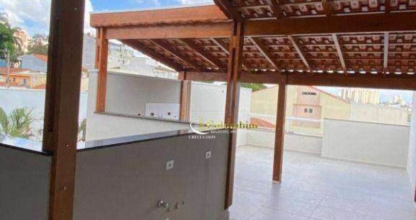 Cobertura com 2 dormitórios à venda, 54 m² - Parque das Nações - Santo André/SP
