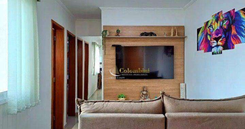 Cobertura com 2 dormitórios à venda, 76 m² - Santa Maria - Santo André/SP