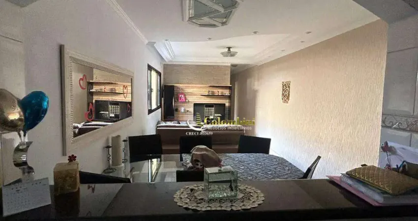 Apartamento com 3 dormitórios à venda, 107 m² - Vila Camilópolis - Santo André/SP