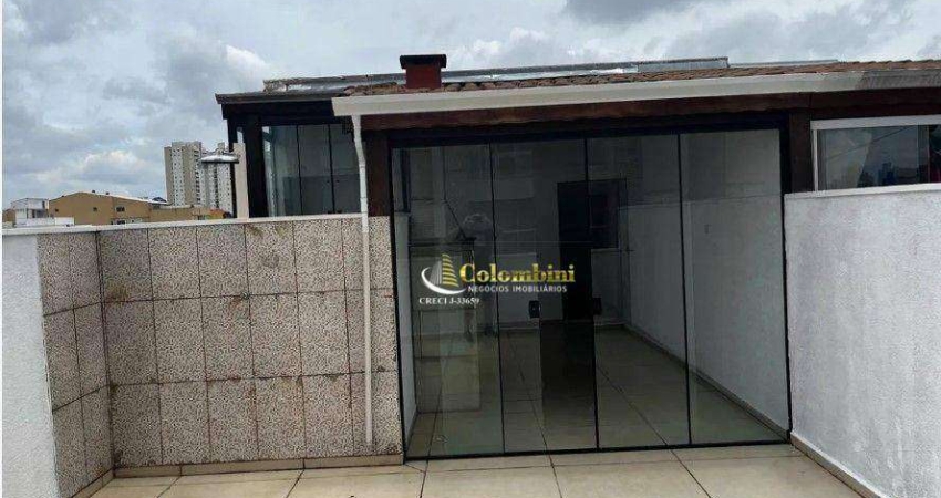Cobertura com 2 quartos à venda na Rua das Jabuticabeiras, 58, Campestre, Santo André
