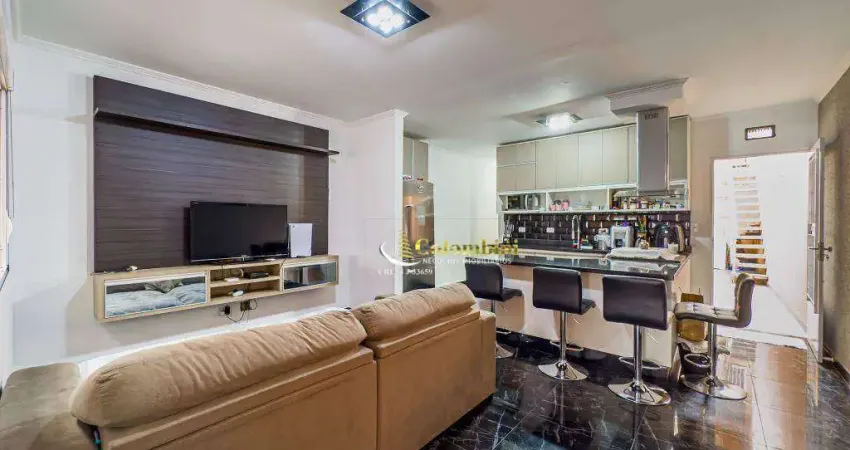 Casa com 2 dormitórios à venda, 130 m² - jardim são caetano - são caetano do sul/sp