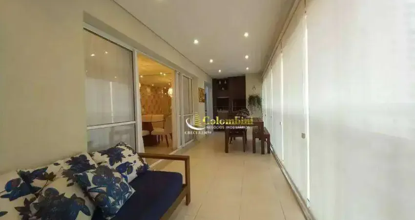 Apartamento com 3 dormitórios à venda, 135 m² - santo antônio - são caetano do sul/sp