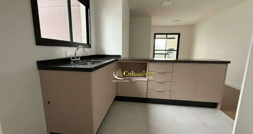 Apartamento com 2 dormitórios para alugar, 64 m² por r$ 4.740/mês - santa teresinha - santo andré/sp