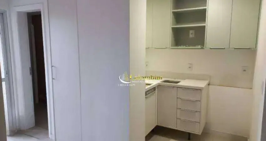 Flat com 1 dormitório, 44 m² - venda por r$ 525.000 ou aluguel por r$ 5.400/mês - centro - santo andré/sp