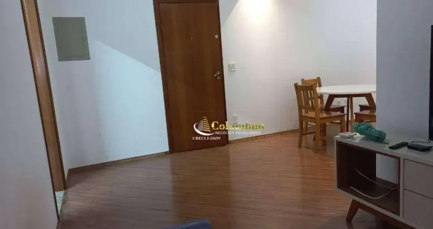 Apartamento com 2 dormitórios para alugar, 75 m² - santa paula - são caetano do sul/sp