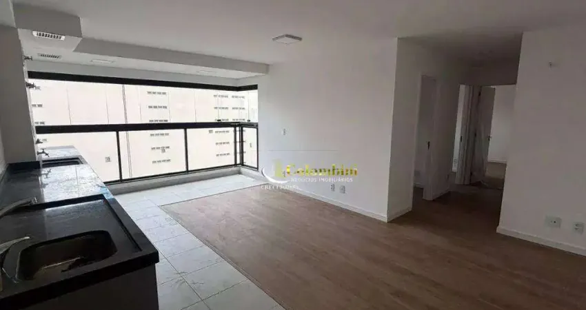 Apartamento Novo com 3 dormitórios, sendo 1 suíte 2 vagas com 65 m² - venda ou aluguel - Vila Assunção - Santo André/SP
