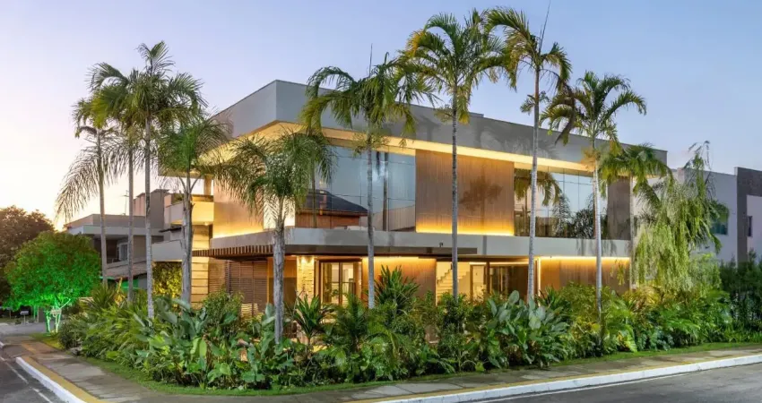 Casa duplex à venda por r$ 3.750.000,00 no condomínio bosque das palmeiras - parnamirim/rn