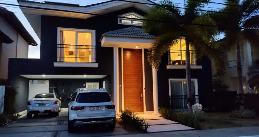 Casa duplex à venda com 4 suítes no condomínio bosque das palmeiras por r$ 2.200.000,00 - jiquí - parnamirim/rn