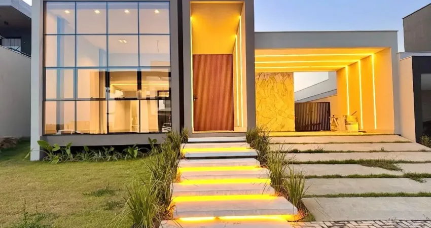 Casa à venda com 4 suítes e piscina condomínio jardins de amsterdã por r$ 1.3 milhão - parnamirim/rn