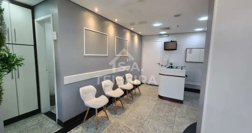 Sala comercial mobiliada para alugar no bairro paraíso – santo andré/sp