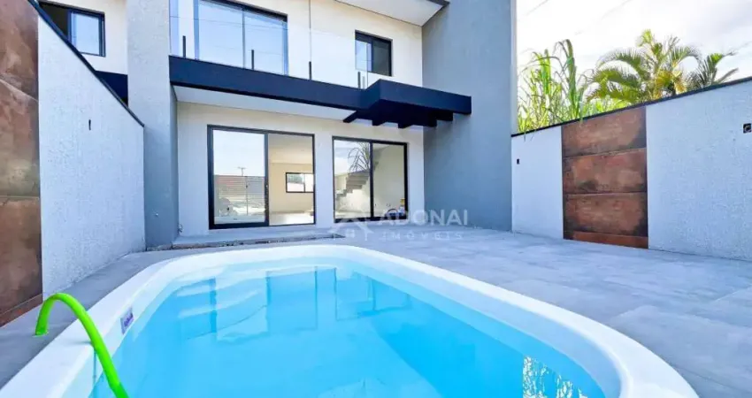 Sobrado com 3 dormitórios à venda, 124 m² por R$ 869.000,00 - Centro - Guaratuba/PR