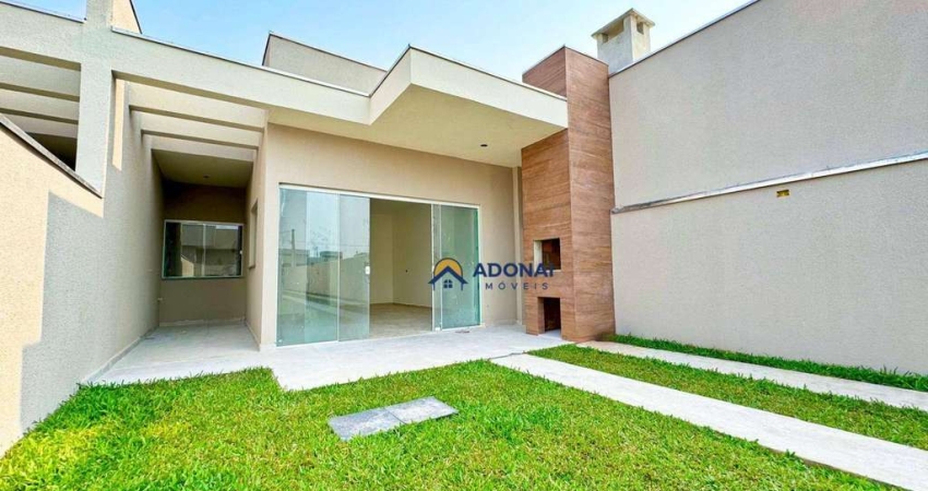 Casa com 3 dormitórios à venda, 83 m² por R$ 450.000,00 - Eliana - Guaratuba/PR