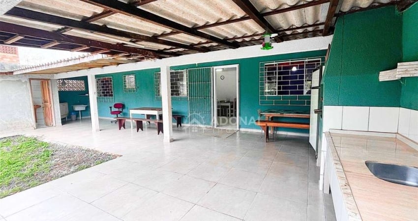 Casa a 3,5 quadras do Mar, com Amplo Terreno, 2 dormitórios à venda, 70 m² por R$ 420.000 - Nereidas - Guaratuba/PR