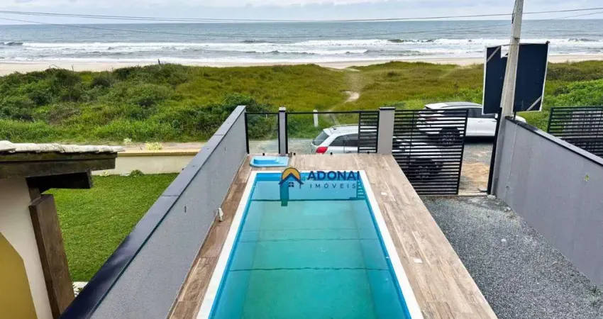 SOBRADO DE FRENTE PARA O MAR, com 3 dormitórios à venda, 160 m² por R$ 1.680.000 - Brejatuba - Guaratuba/PR