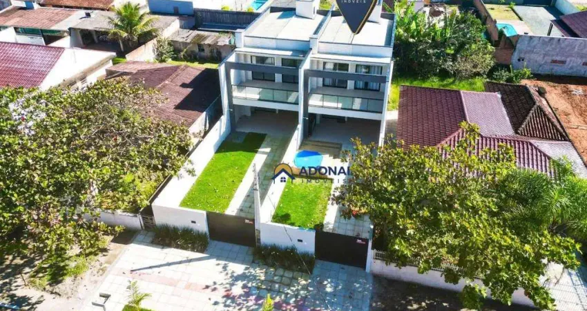 Sobrado Novo a 1 Quadra do Mar, com 3 dormitórios à venda, 140 m² por R$ 750.000 - Coroados - Guaratuba/PR