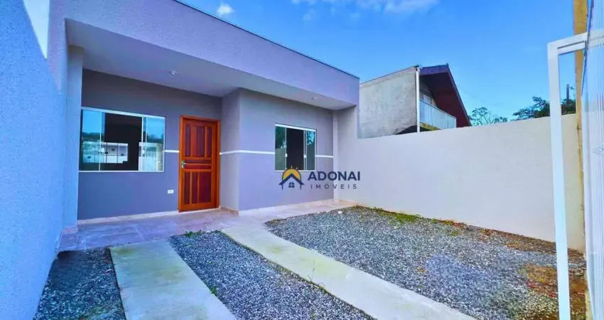 Casa Nova, com 2 dormitórios à venda, 54 m² por R$ 270.000 - Nereidas - Guaratuba/PR