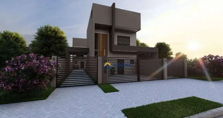 Sobrado com 3 dormitórios à venda, 171 m² por R$ 699.000,00 - Coroados - Guaratuba/PR