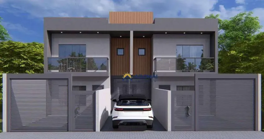 Sobrado com 3 dormitórios à venda, 107 m² por R$ 599.980 - Eliana - Guaratuba/PR