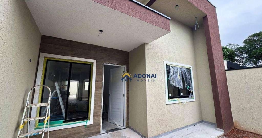 Casa Nova, com 3 dormitórios à venda, 85 m² por R$ 539.000 - Eliana - Guaratuba/PR