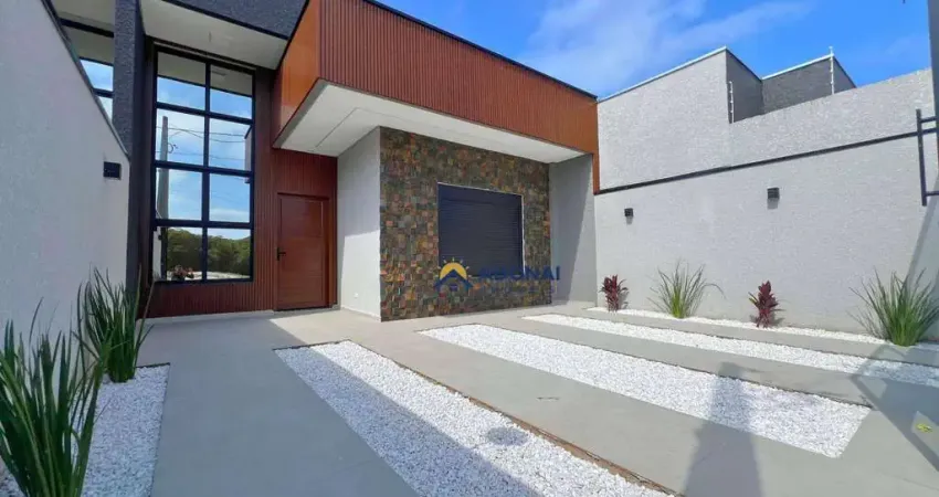 Casa com 3 dormitórios à venda, 110 m² por r$ 1.100.000,00 - brejatuba - guaratuba/pr