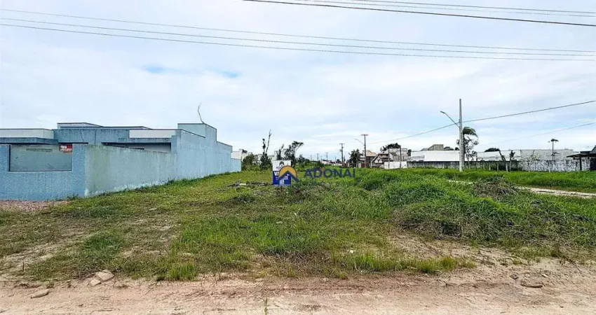 Terreno de esquina – 14x30m (420m²) por r$ 350.000 - eliana - guaratuba/pr
