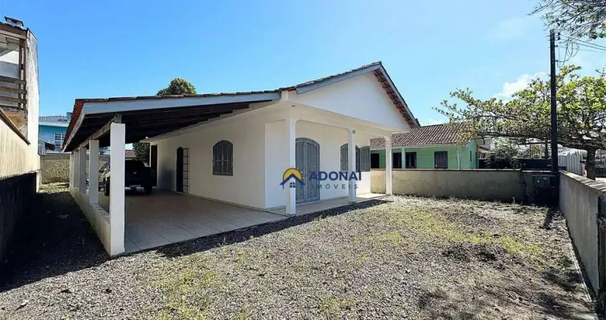Casa com 2 dormitórios à venda, 114 m² por r$ 400.000,00 - nereidas - guaratuba/pr