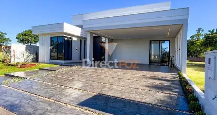 Casa Térrea à Venda no Condomínio Reserva do Iguaçu - Foz do Iguaçu, PR