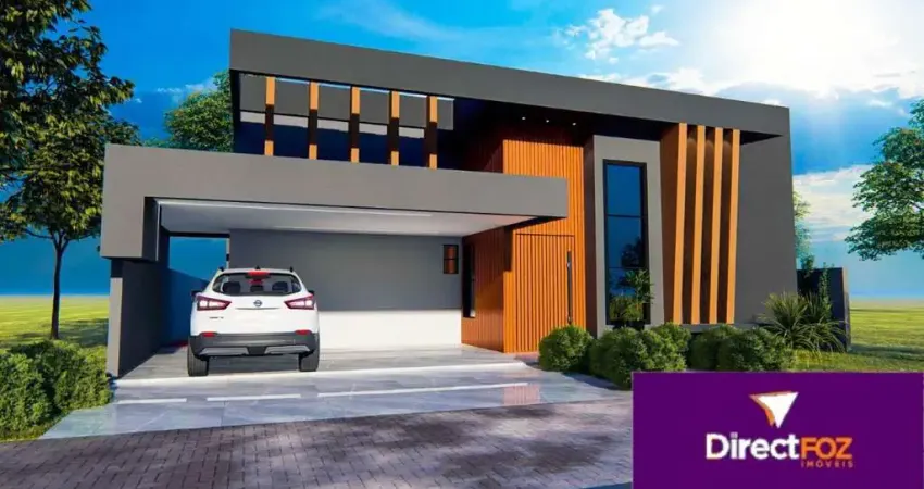 Casa térrea à venda no condomínio Arco de Paris na Vila A em Foz do Iguaçu