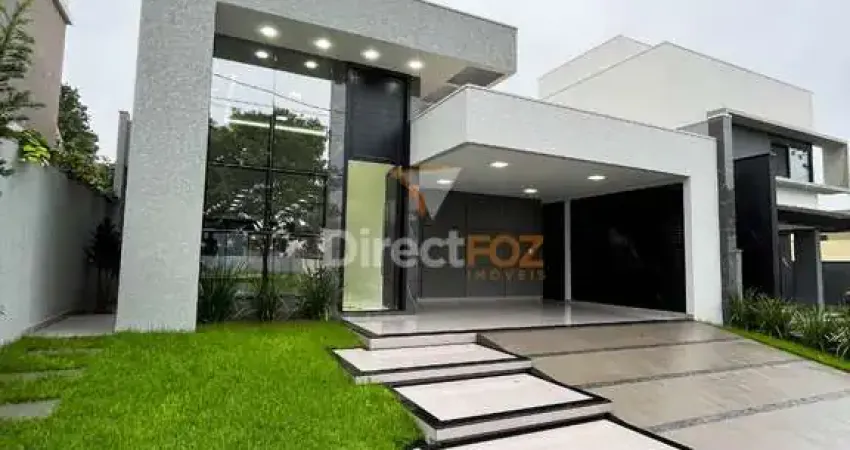 Casa a pronta entrega localizada no Condomínio Safira, Foz do Iguaçu - PR.