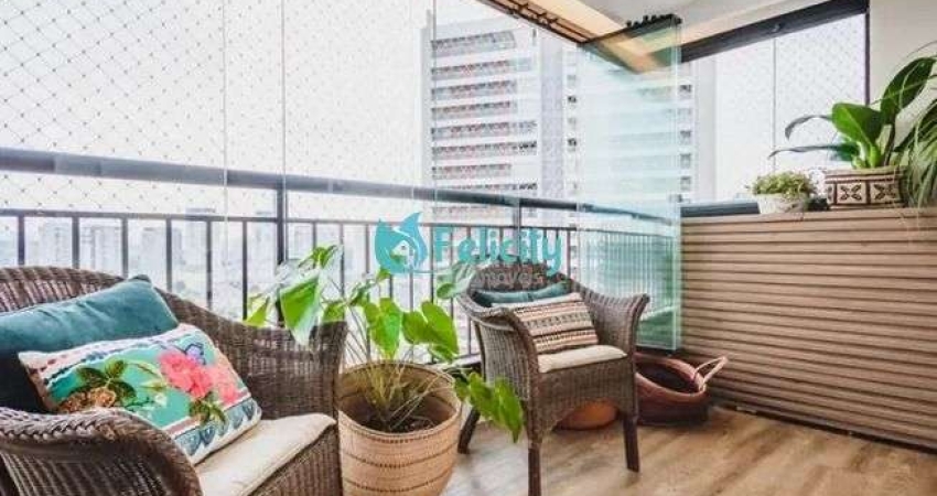 Apartamento com 2 dorms, 1 suíte, 2 vagas, 92m2 na Vila Anastácio