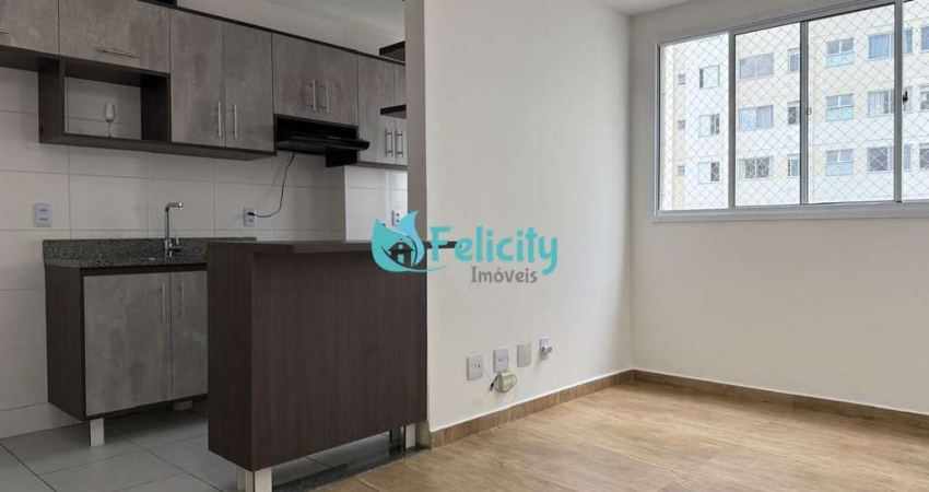 Apartamento com 2 dorms, 1 vaga, 44m2 no Jardim Íris