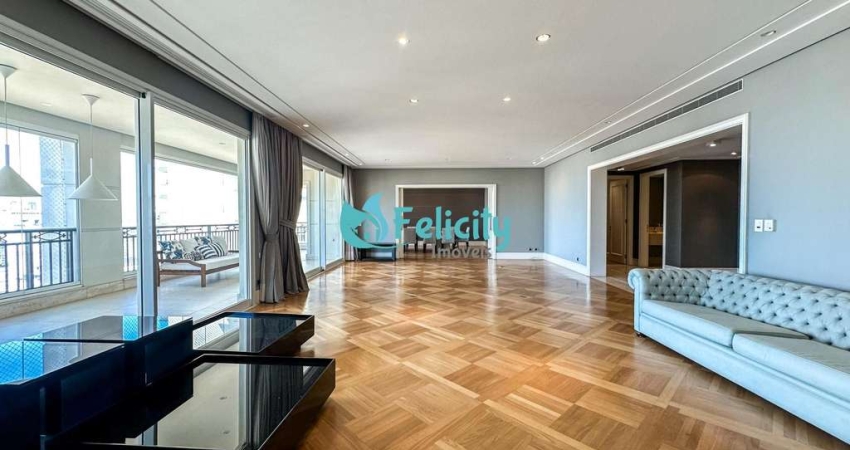 Apartamento com 4 suítes, 5 vagas, 500 m2 no Jardim Paulista