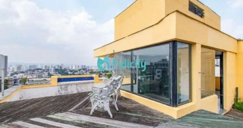 Cobertura com 3 suítes, 2 vagas, 250m2 na Vila Madalena