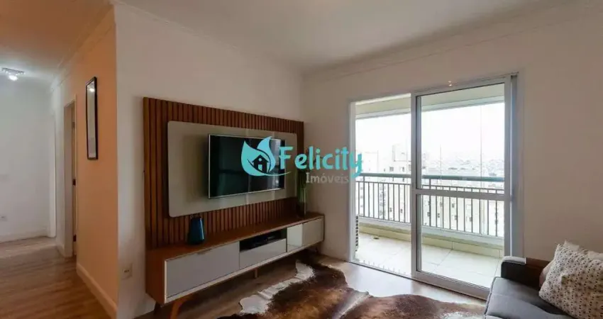 Apartamento com 3 dorms, 1 suíte, 2 vagas, 72m2 na vila pereira barreto