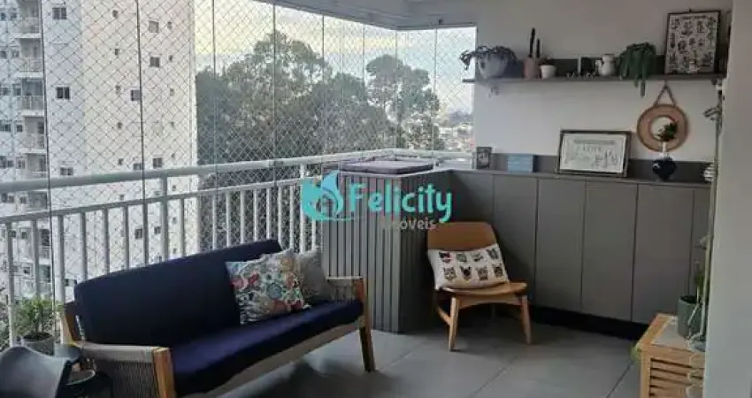 Apartamento com 3 suítes, 3 vagas, 119m2 no jardim cidade pirituba