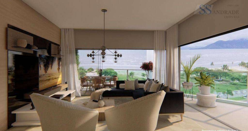 Apartamento com 3 dormitórios à venda, 140 m² por R$ 1.377.922,57 - Indaiá - Caraguatatuba/SP