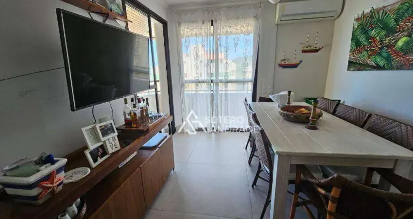Lindo apartamento com vista para o mar na praia Massaguaçu