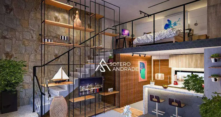 Kitnet / Stúdio à venda na Avenida Eder Silva Rodrigues Alves, 1, Pontal de Santa Marina, Caraguatatuba