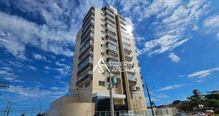 Lindo apartamento com vista para o mar na praia Massaguaçu
