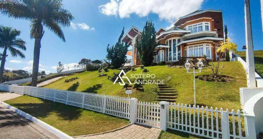 Mansão completa com localização estratégica no condominio quinta dos lagos