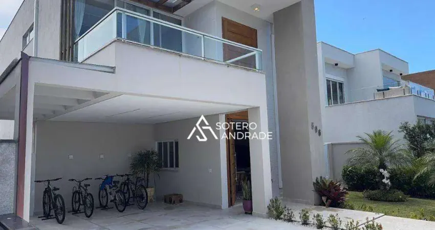 Linda casa mobiliada no condomínio costa nova, na praia massaguaçu