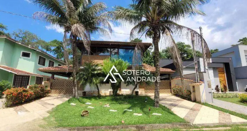 Casa em condomínio fechado com 4 quartos à venda na Rua Dourado, 105, Massaguaçu, Caraguatatuba