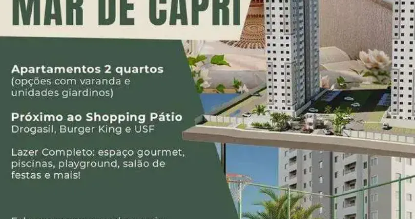 Apartamento à venda no MAR DE CAPRI, ANTARES, Maceió, AL