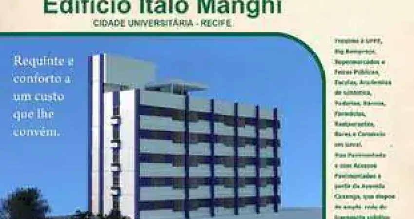 Apartamento à venda no ITALO MANGHI, CIDADE UNIVERSITÁRIA, Recife, PE