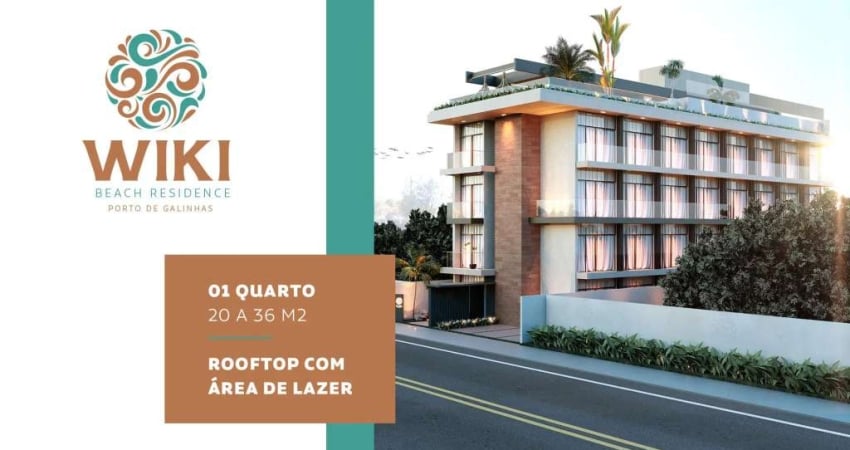 Apartamento à venda no WIKI BEACH RESIDENCE , PORTO DE GALINHAS , Ipojuca, PE