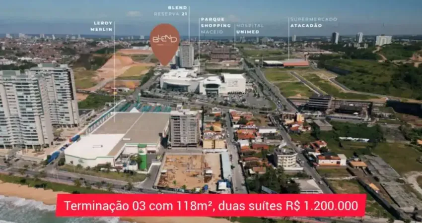 Apartamento à venda no BLEND RESERVA 21 , CRUZ DAS ALMAS , Maceió, AL